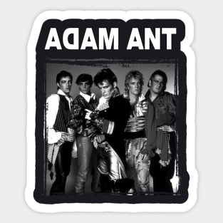 Adam ant Sticker